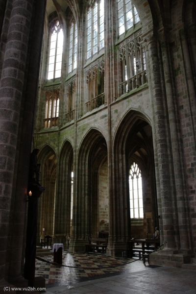 Les voutes brisées du cœur de l'Abbatiale - 2