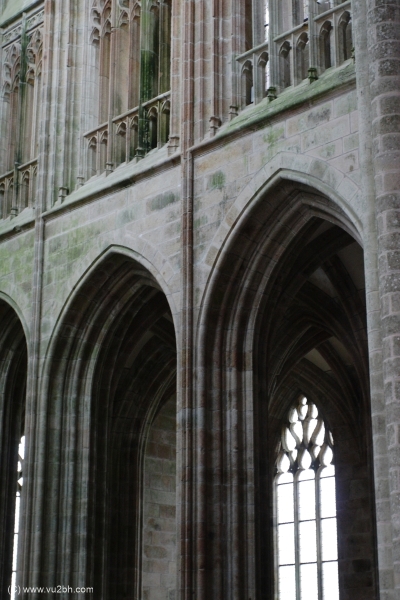 Les voutes brisées du cœur de l'Abbatiale - 3