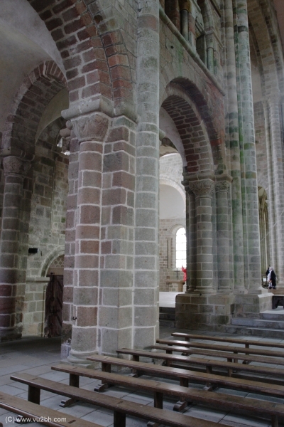 Les voutes romanes de l'abbatiale