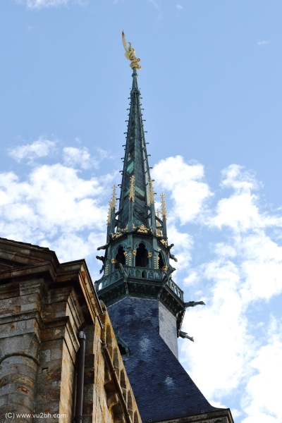 La flèche et Saint-Michel