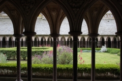 Aperçu latéral du cloître