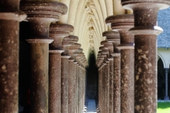 Jeux de perspectives sur les colonnades du cloître - 4