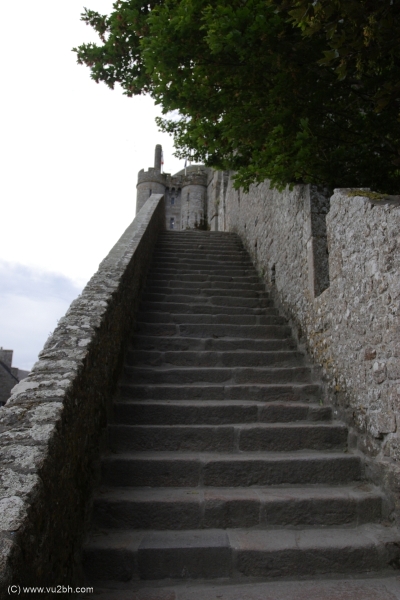 Escaliers d'accès