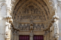 Détail du Portail de la Vierge